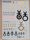 Emperors children Transfer sheet