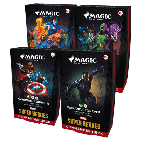 Magic: The Gathering - Marvel Super Heroes Commander Deck (wakanda)