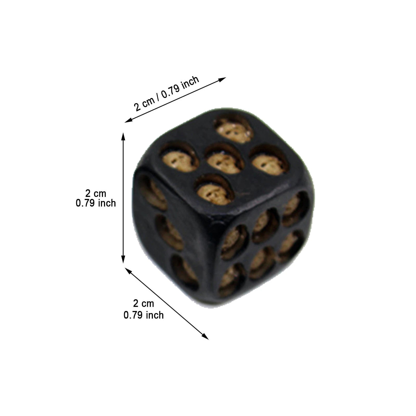 Skull Dice Measurements