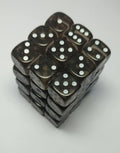 36 x 12mm D6 Smoke Yellow Dice