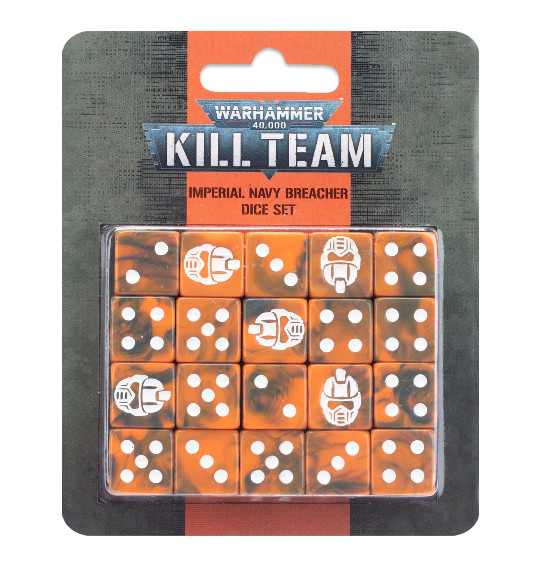 Kill Team: Imperial navy breacher Dice set