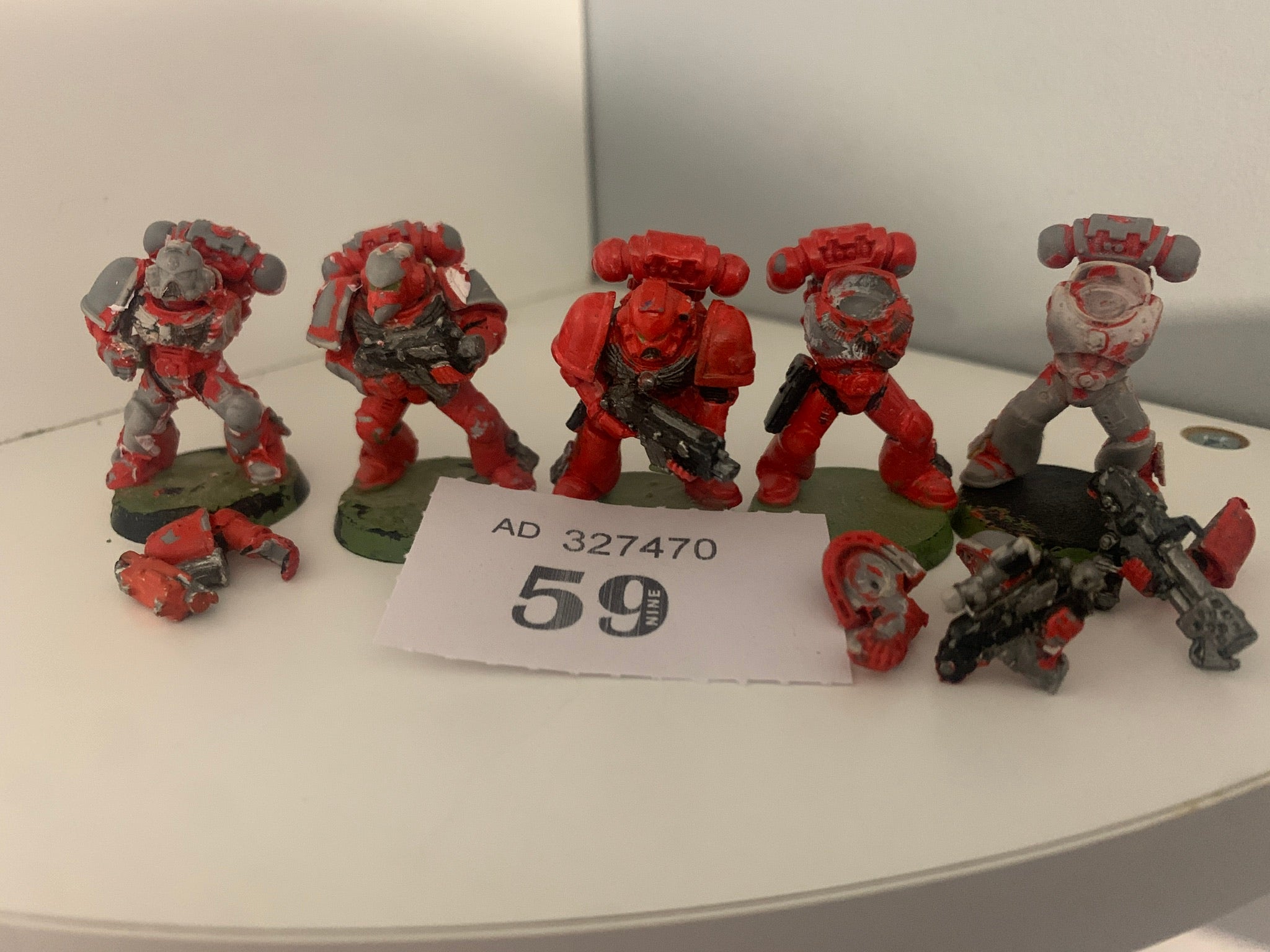 First Born Space Marine Plastic x 5