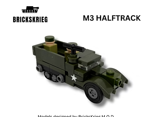 US M3 Halftrack (model supplied unbuilt)