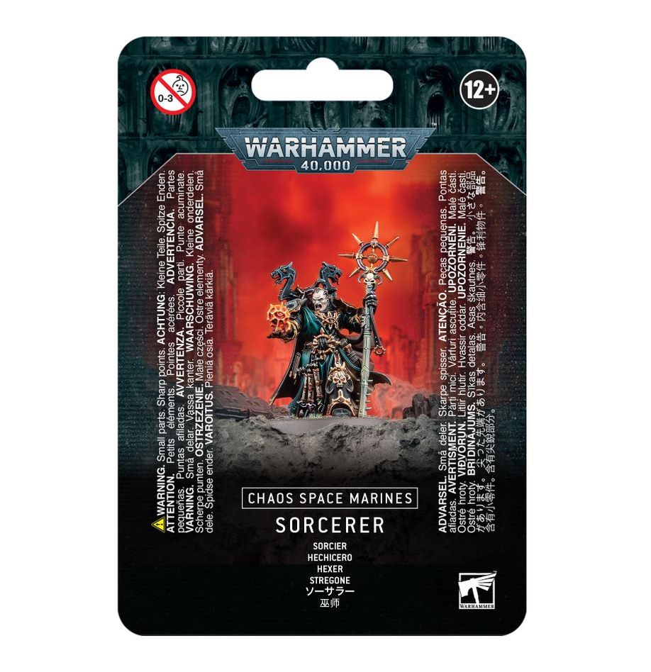 Chaos Space Marines Sorcerer New in box