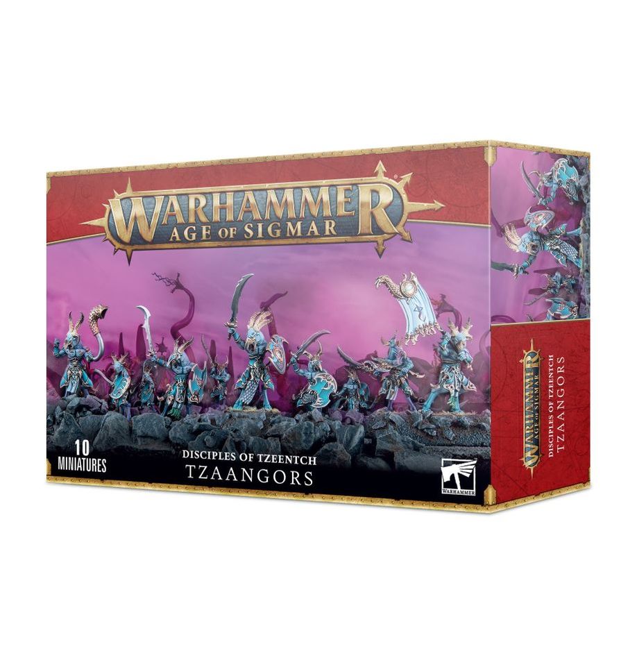 10 Tzaangors on sprue