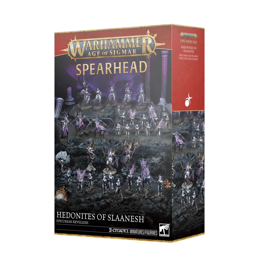 Spearhead: Hedonites of Slaanesh – Epicurean Revellers (NEW IN BOX)