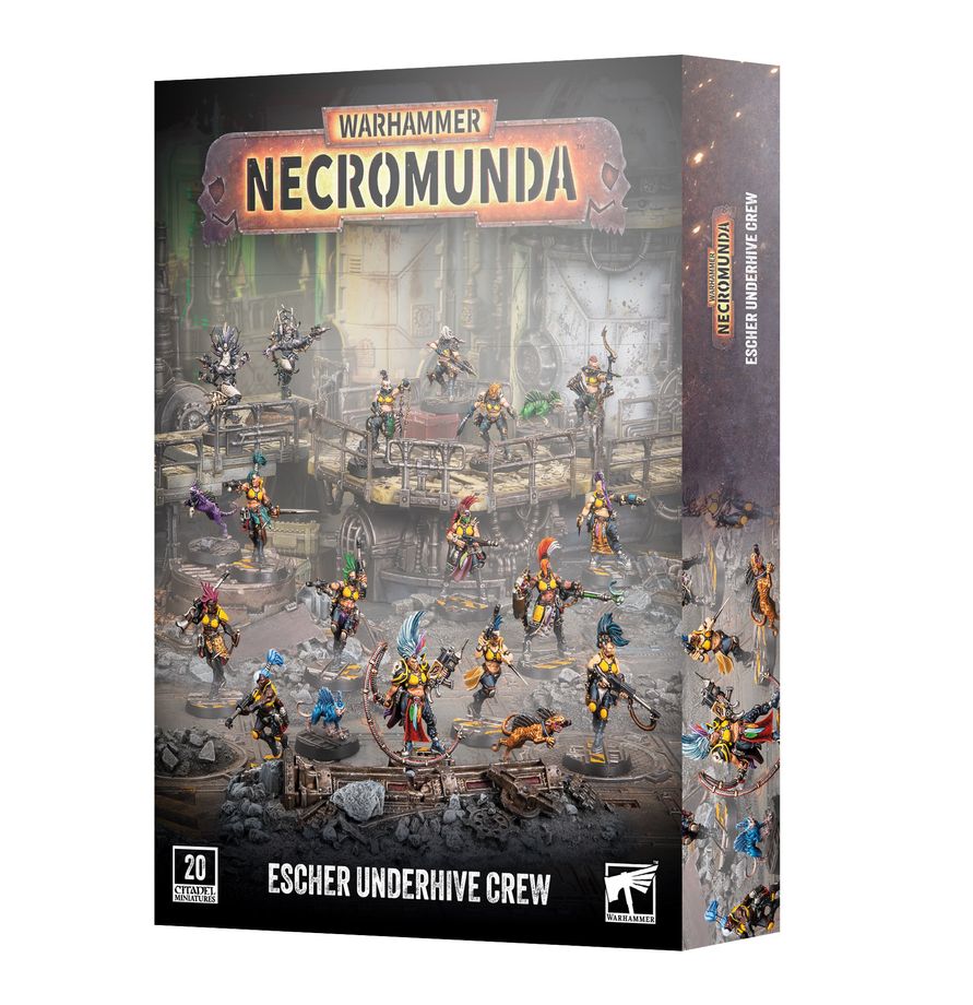 Necromunda Skirmish Escher Underhive Crew