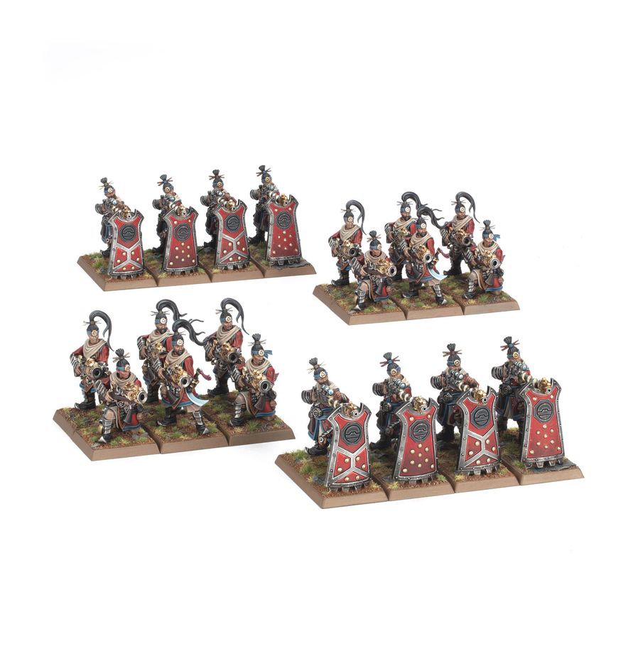 6xIron Hail Gunners & 4x Crane Gunner on sprue