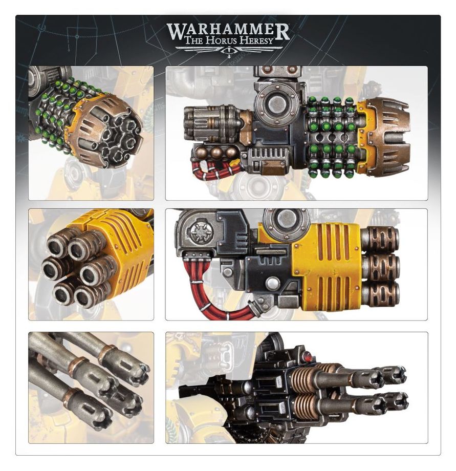 Leviathan Siege Dreadnought Ranged Weapons Frame (New In Box)