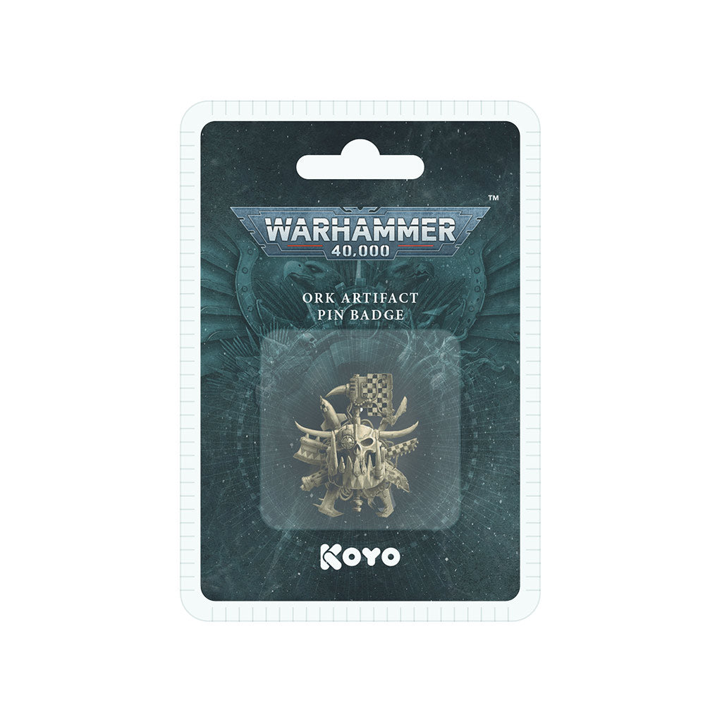Ork 3D Artifact Pin Badge