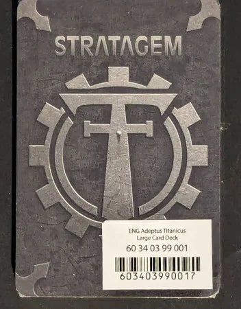 adeptus titanicus stratagem cards