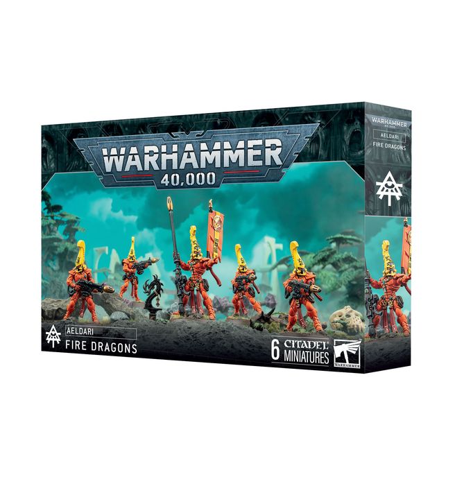 40k Aeldari Fire Dragons