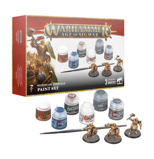 Age of Sigmar Stormcast Eternals Paint Set (4th Edition)