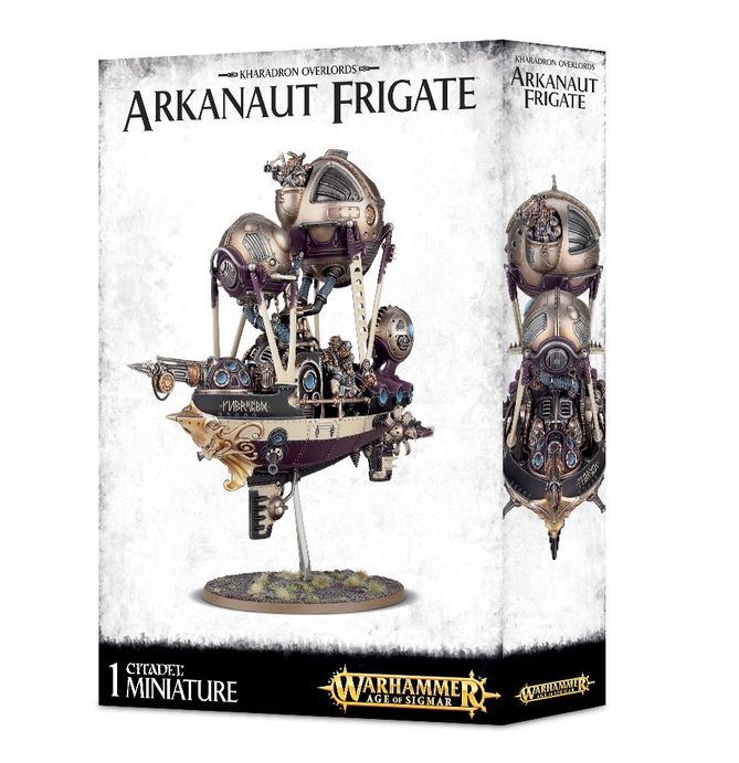 Arkanaut Frigate in box (Missing Base)