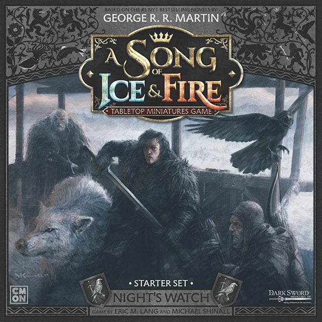 a song of ice and fire starter set nights watch