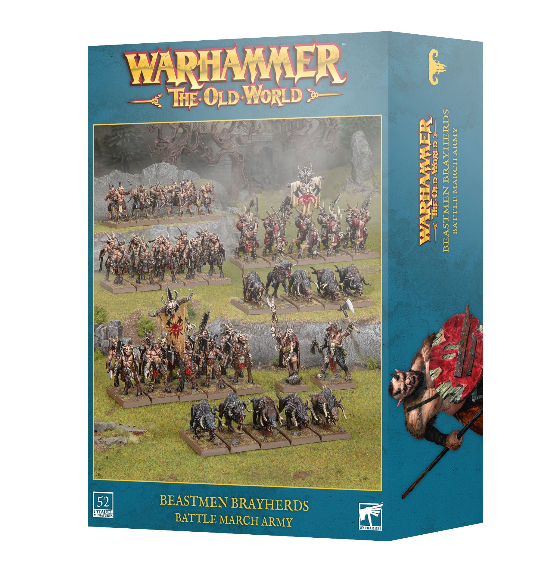 Beastman Brayherds Battle March Army
