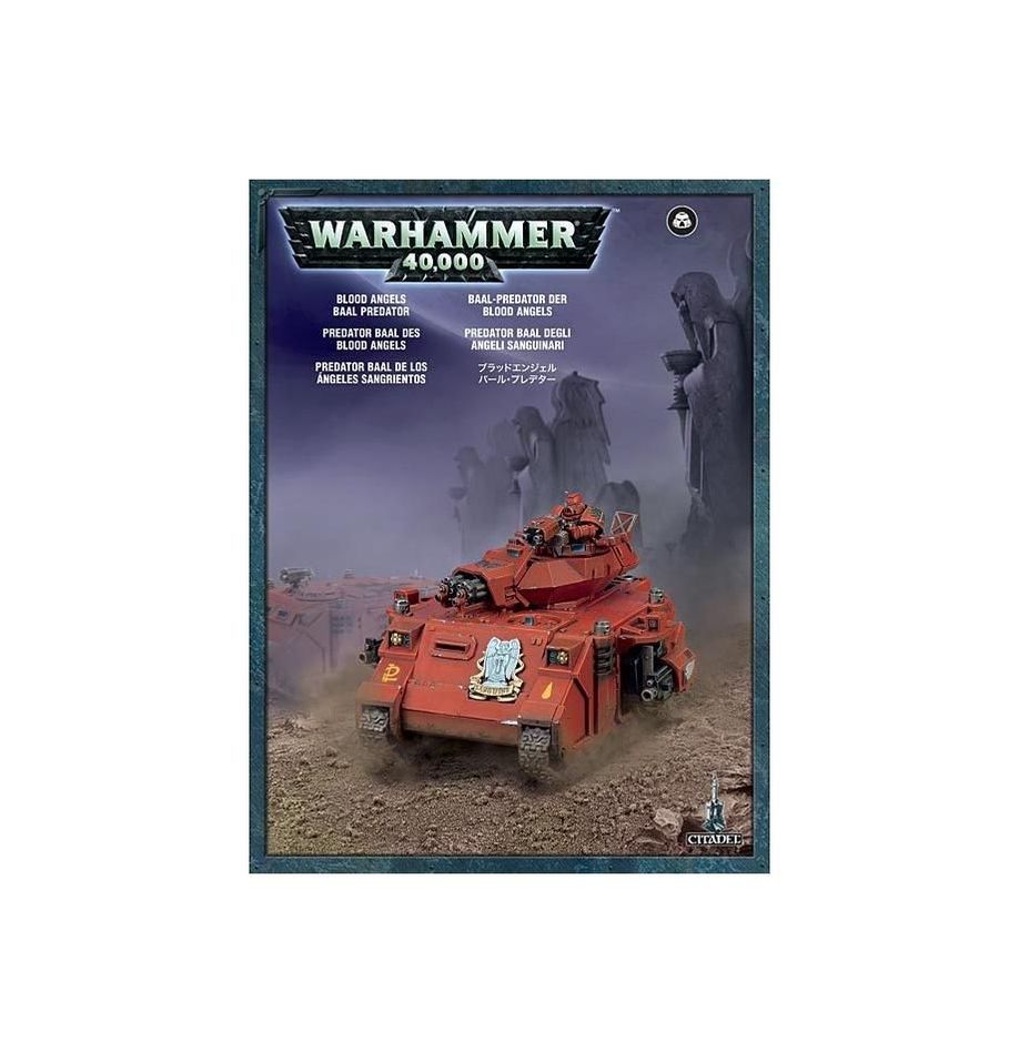 Blood Angels Baal Predator in Box (Box design may vary)