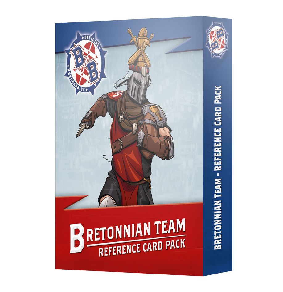 Bretonnian Blood Bowl Team Reference Card Pack
