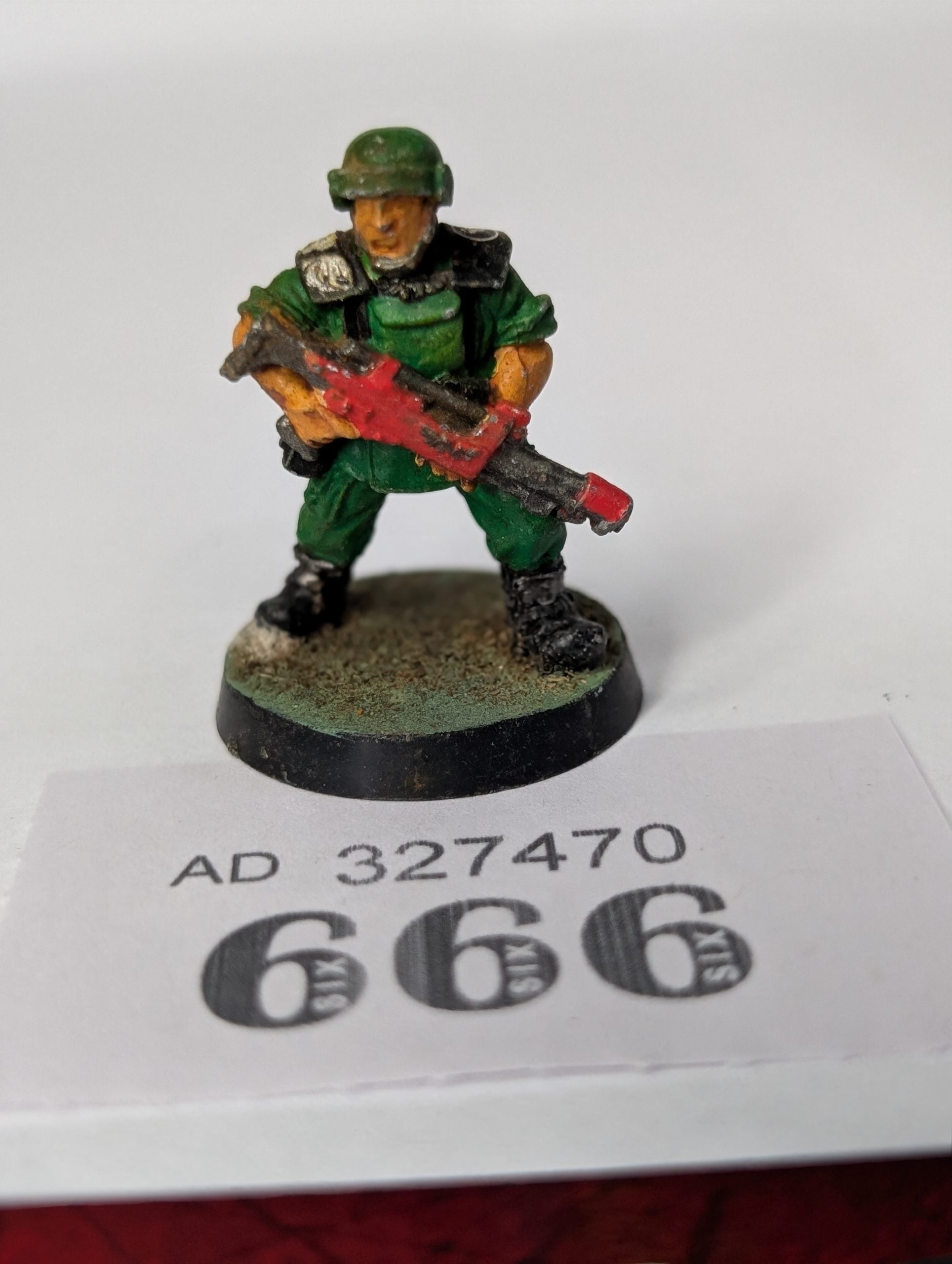 Cadian Guardsman With Lasgun 666
