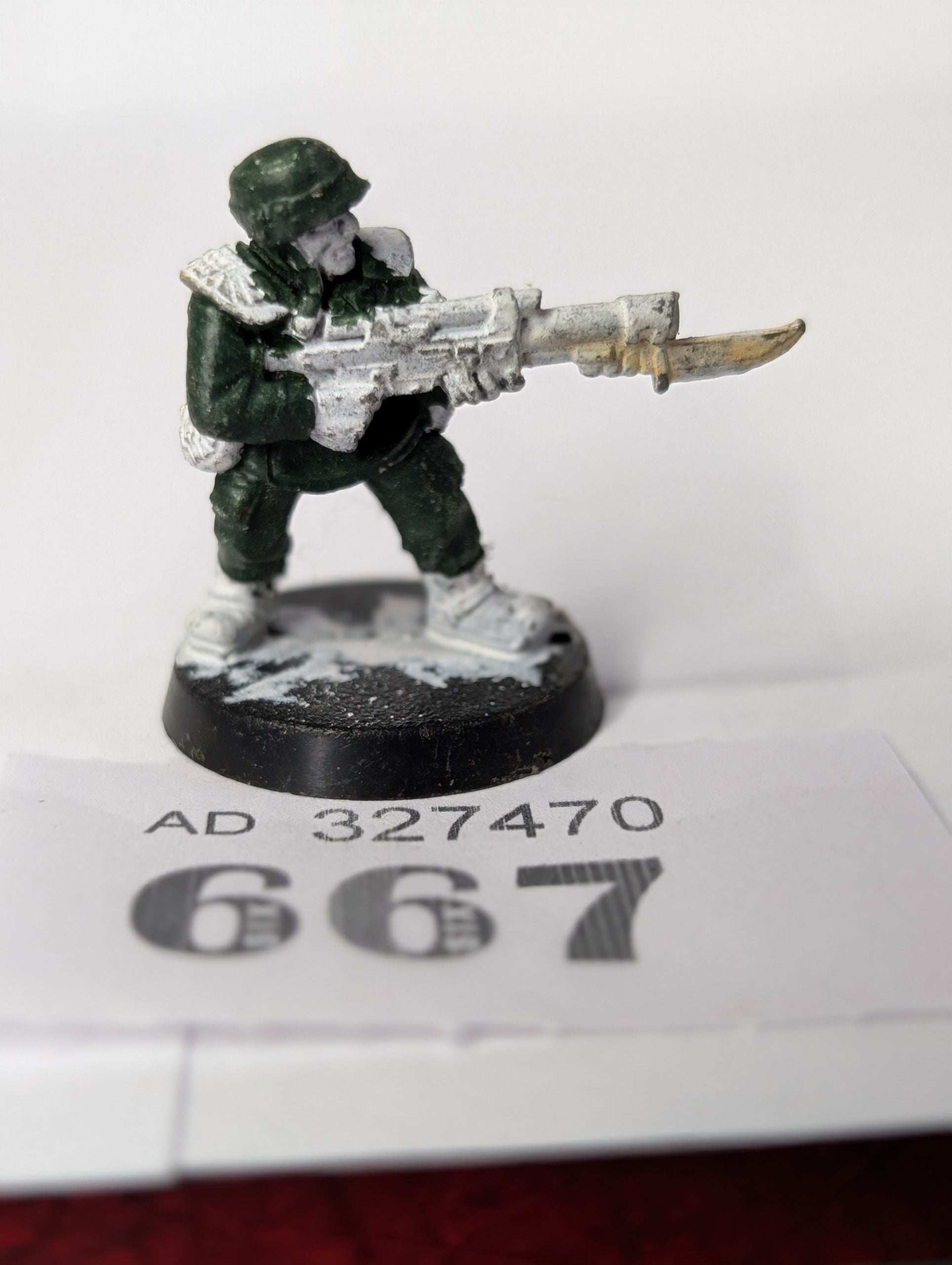 Cadian Guardsman With Lasgun 667
