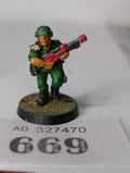 Cadian Guardsman With Lasgun 669
