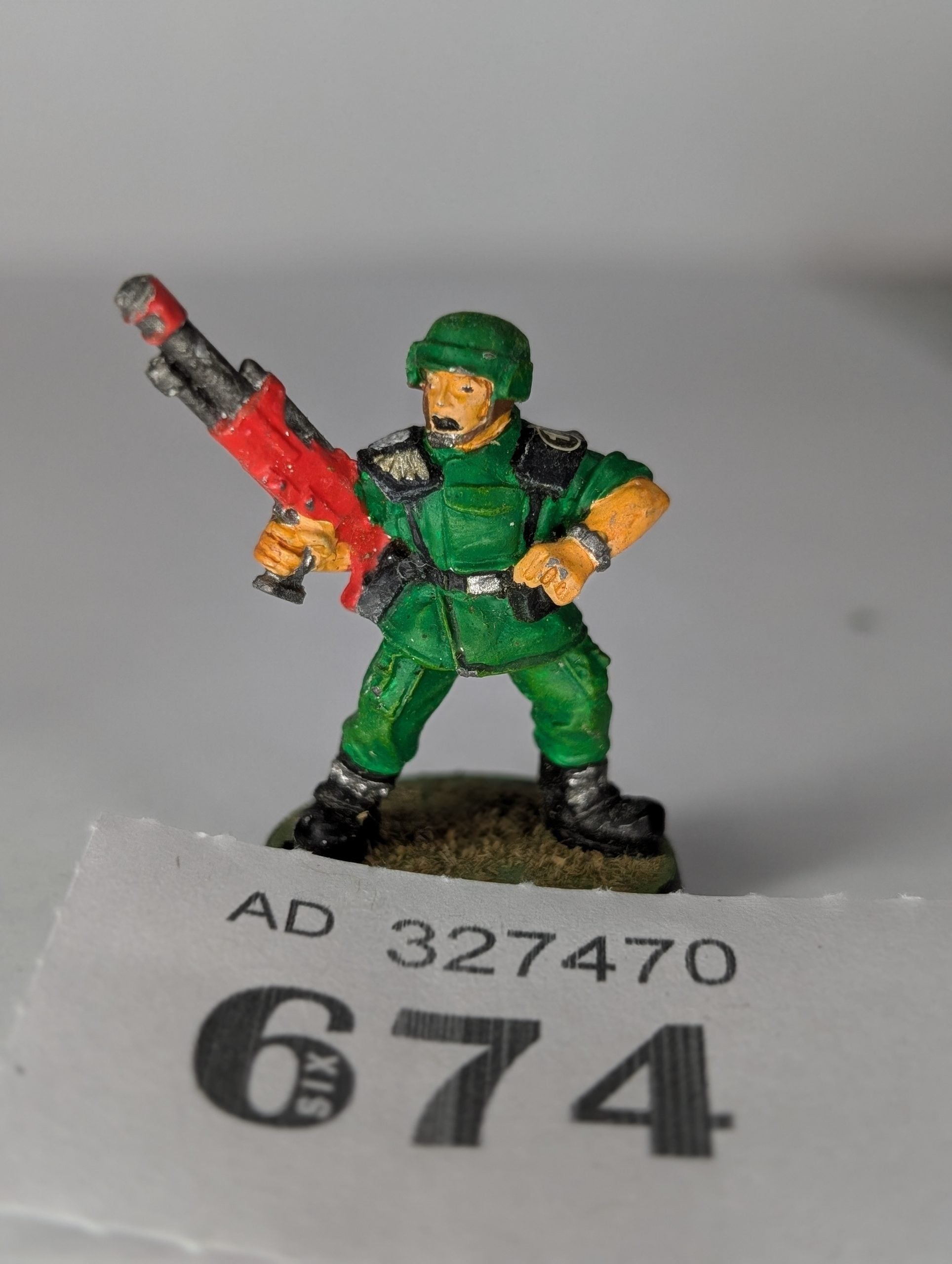 Cadian Guardsman With Lasgun 674