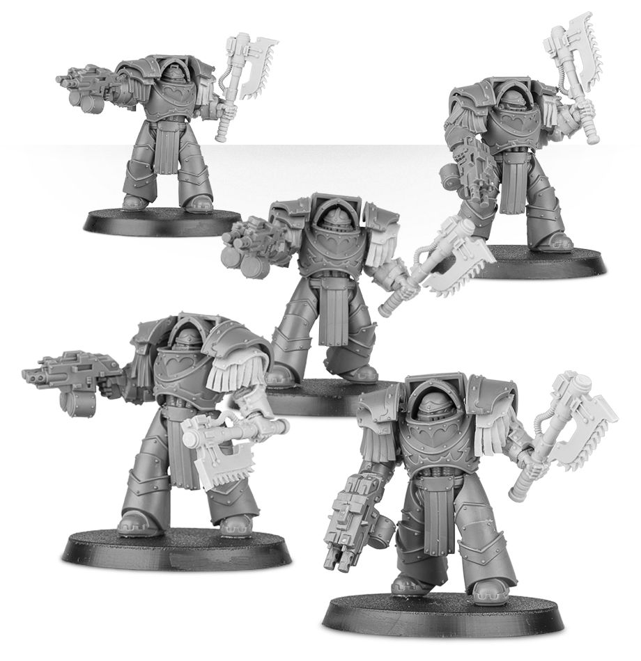 Cataphractii Power Axes Upgrade Set