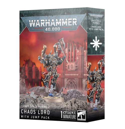 40k Chaos Space Marines Chaos Lord with Jump Pack