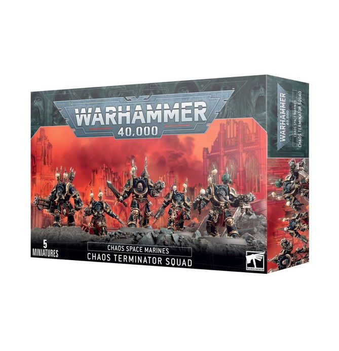 Chaos Space Marine Terminators Box