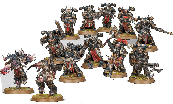 Chaos Space Marines and Possessed