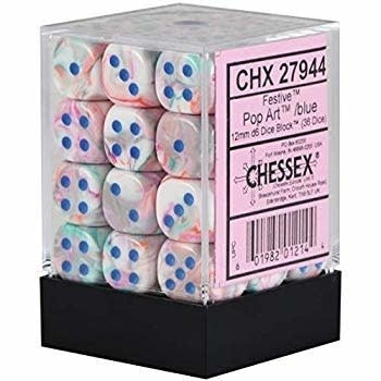 Chessex Pop Art Dice