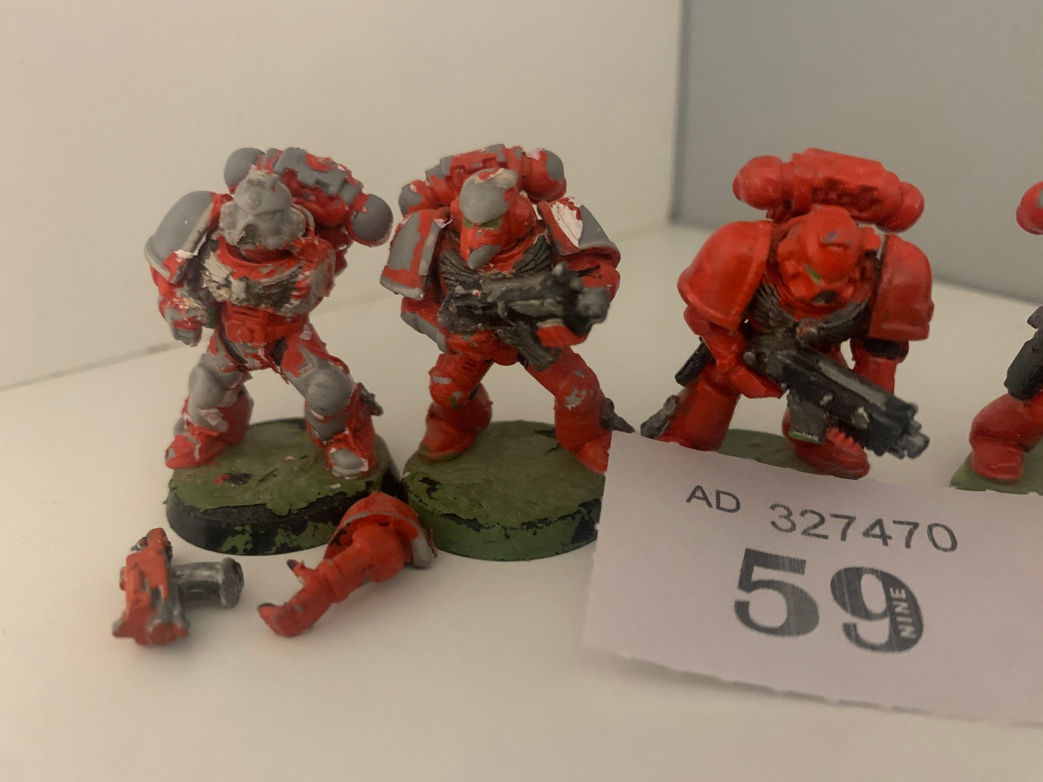 First Born Space Marine Plastic x 5