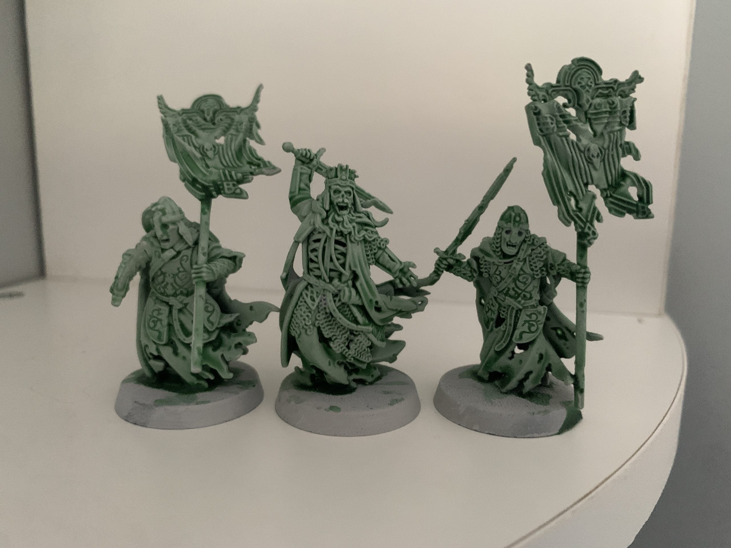 King of the Dead and two Heralds of the Dead