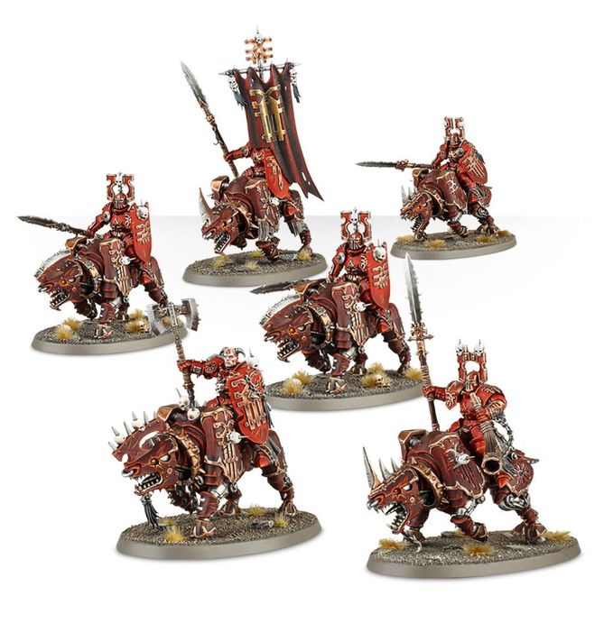 3 x Mighty Skullcrushers on Sprue