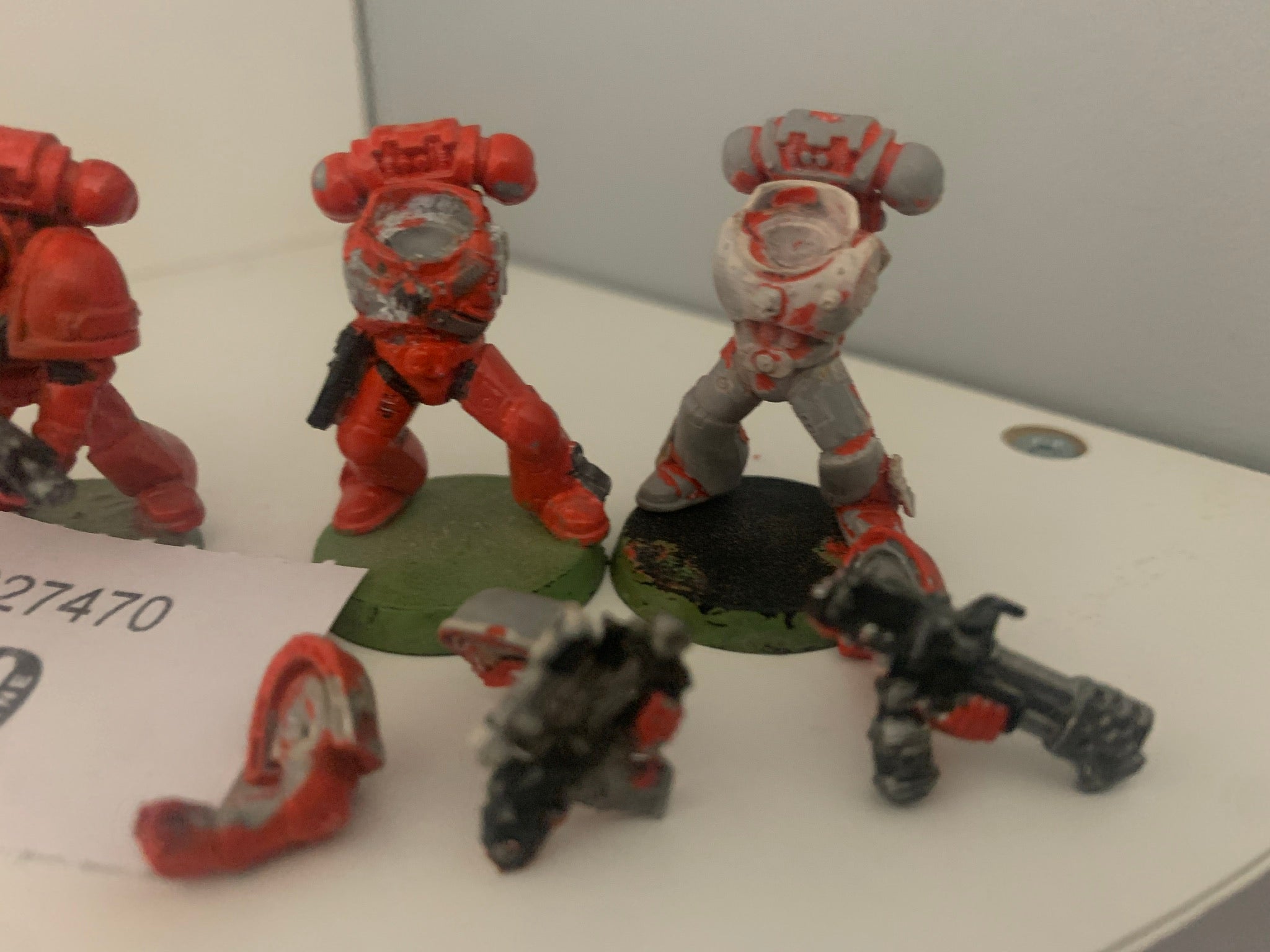 First Born Space Marine Plastic x 5