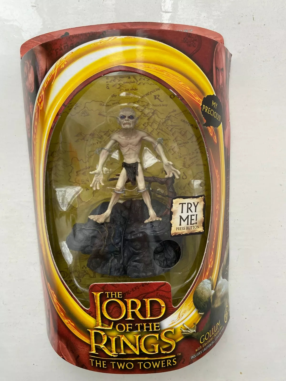 The Lord Of The Rings: The Two Towers Gollum Action Figure (In Box)