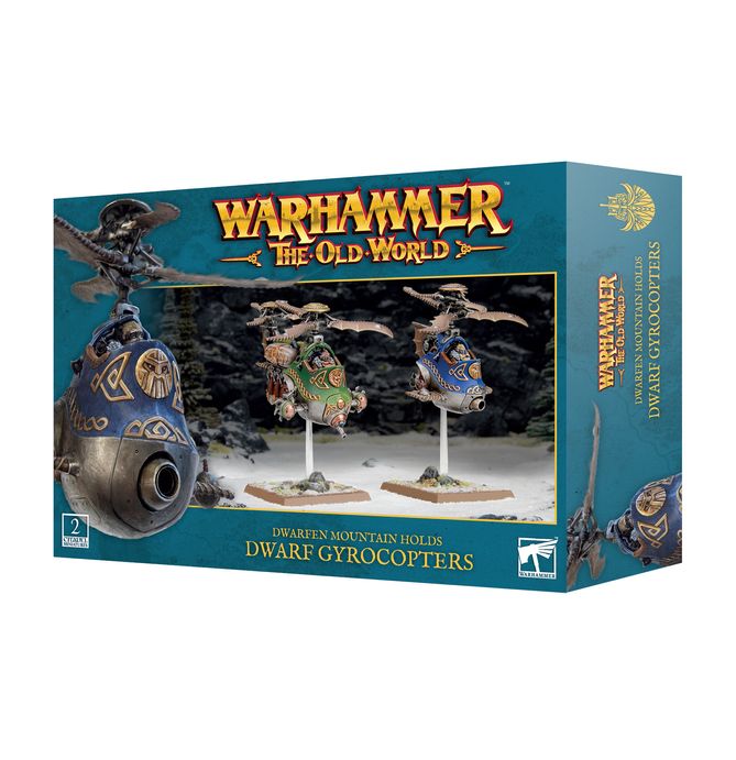 Dwarf Gyrocopter (Single model on Sprue)