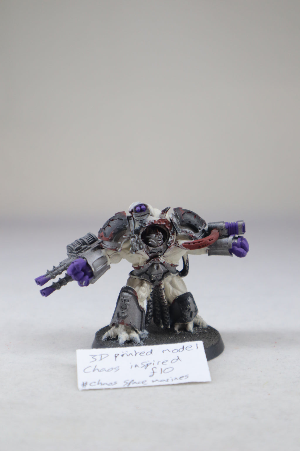 Chaos Inspired 3D printed Model