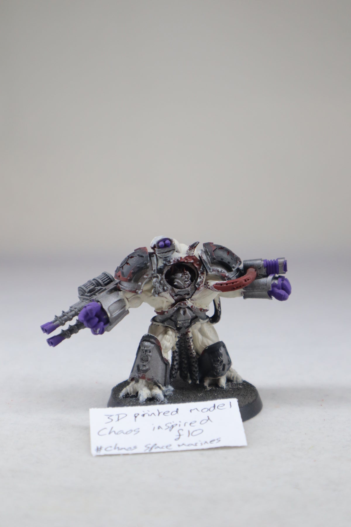 Chaos Inspired 3D printed Model