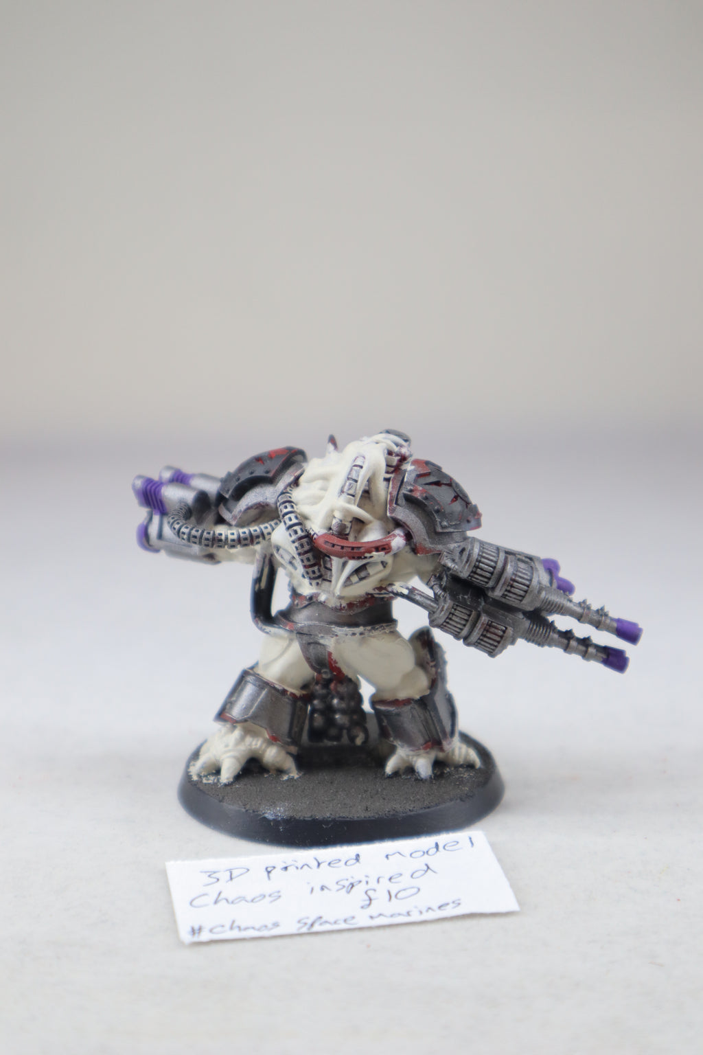Chaos Inspired 3D printed Model