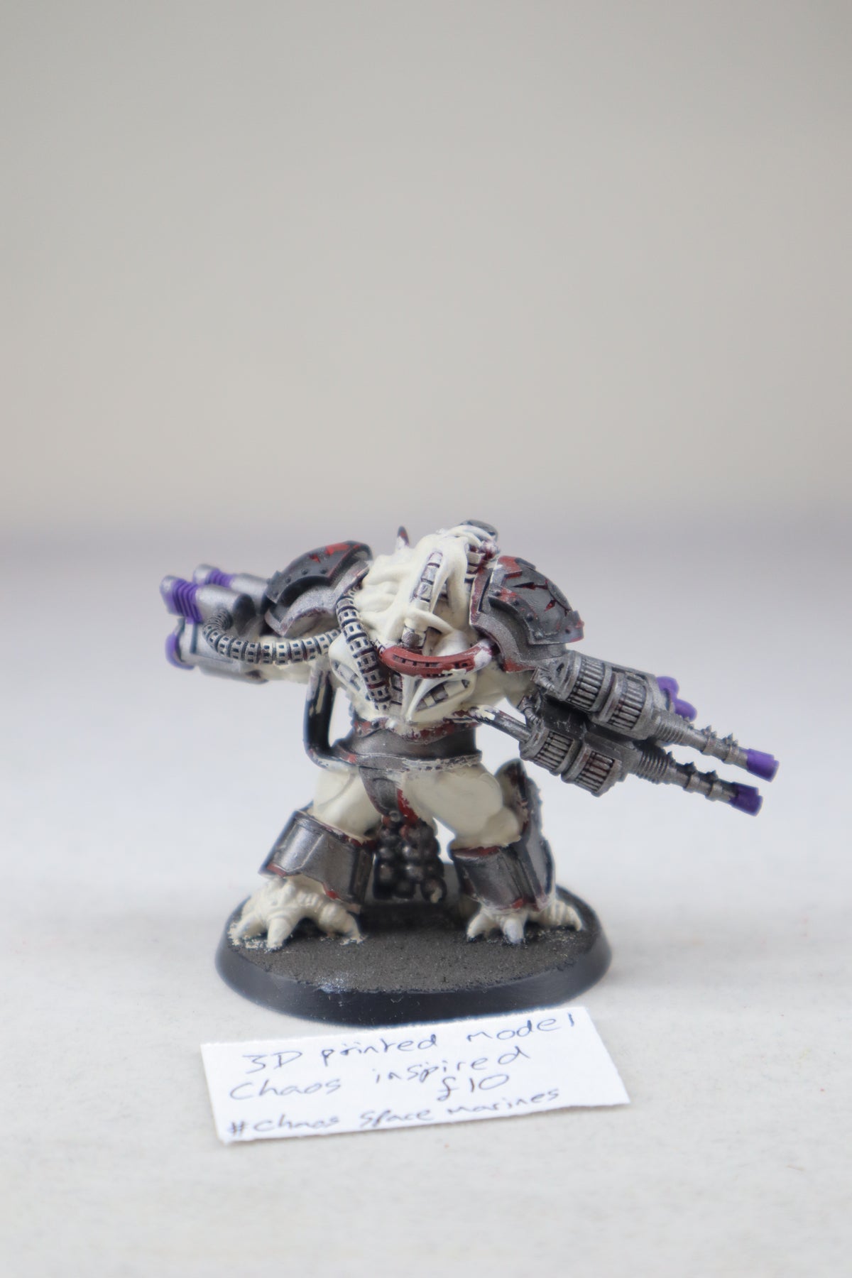 Chaos Inspired 3D printed Model