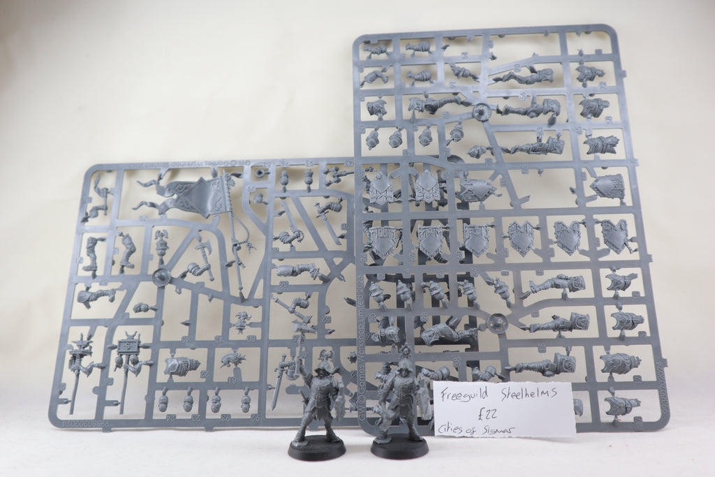 Freeguild Steelhelms (Part-Built)