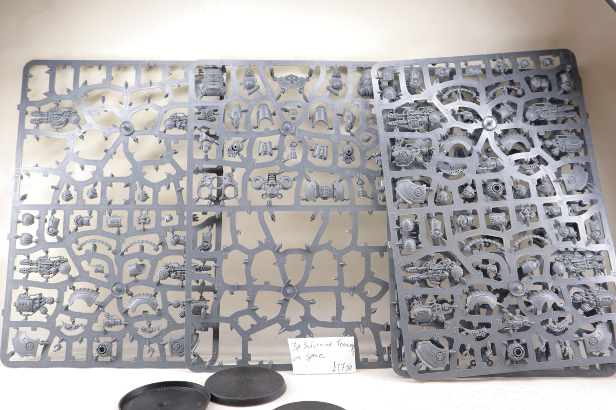 3x Saturnine Terminator (on Sprue)