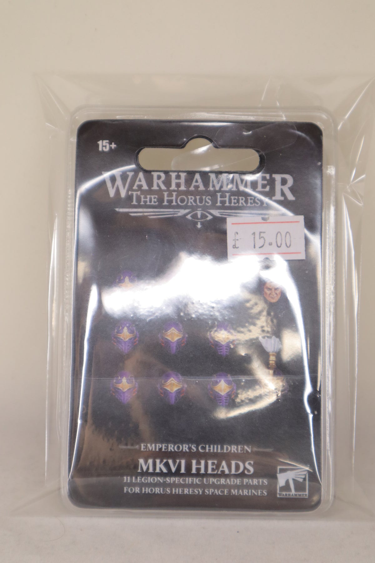 Imperial Fists MKVI Heads (Damaged Box)