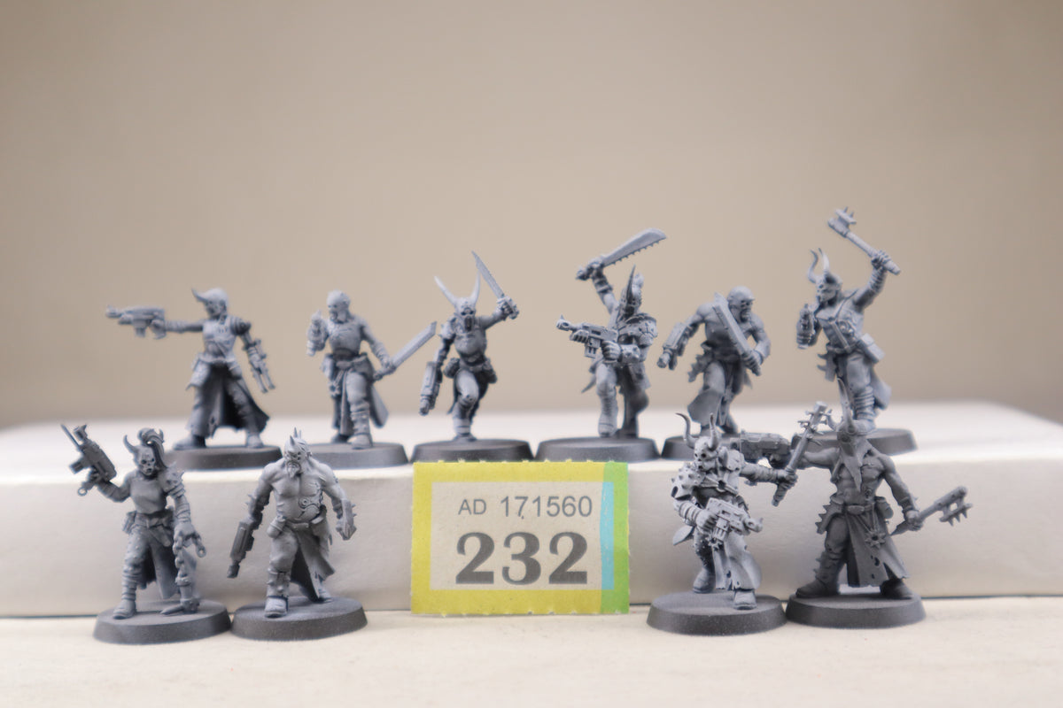 Chaos Cultists x10