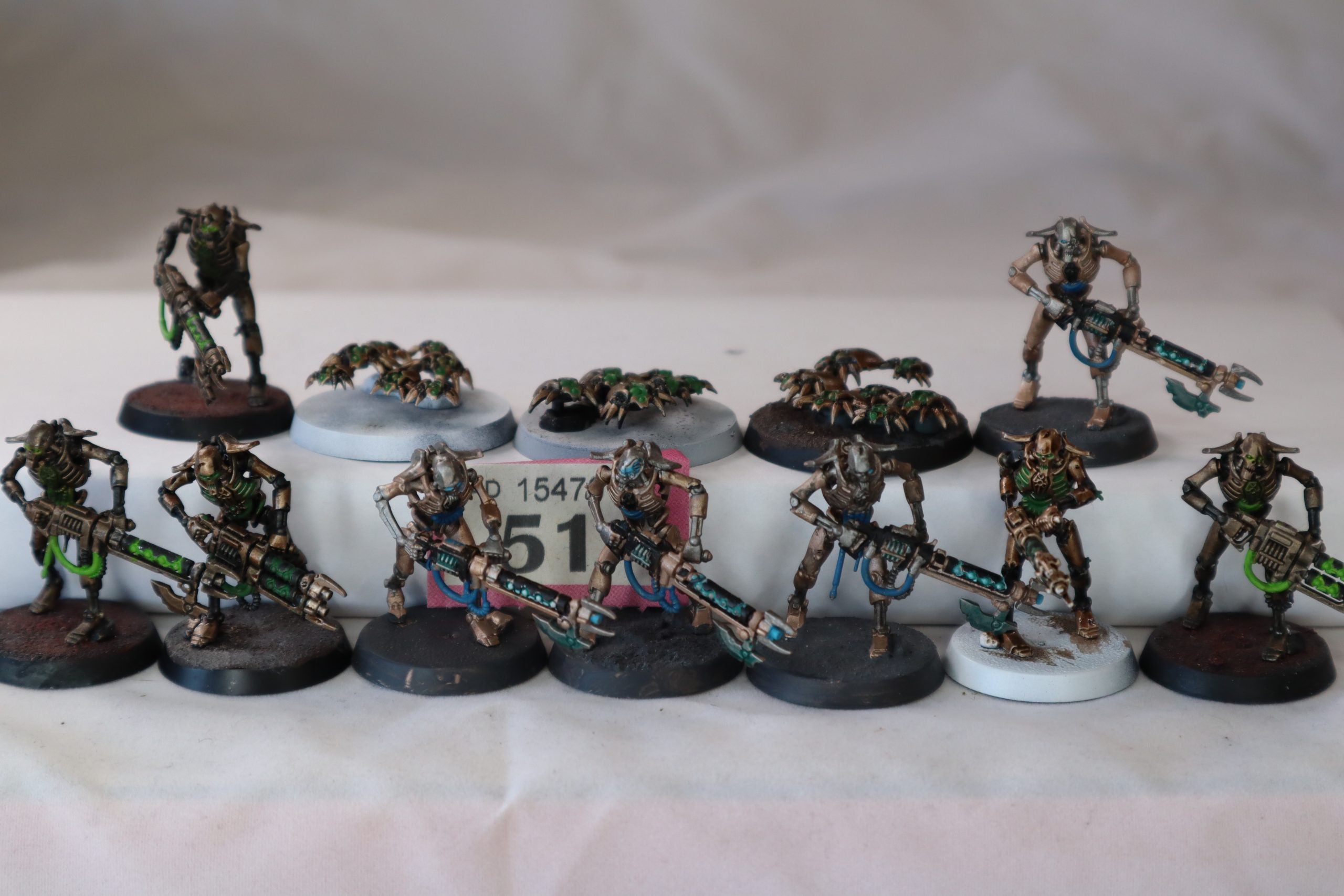 Necron Squad With Scarabs