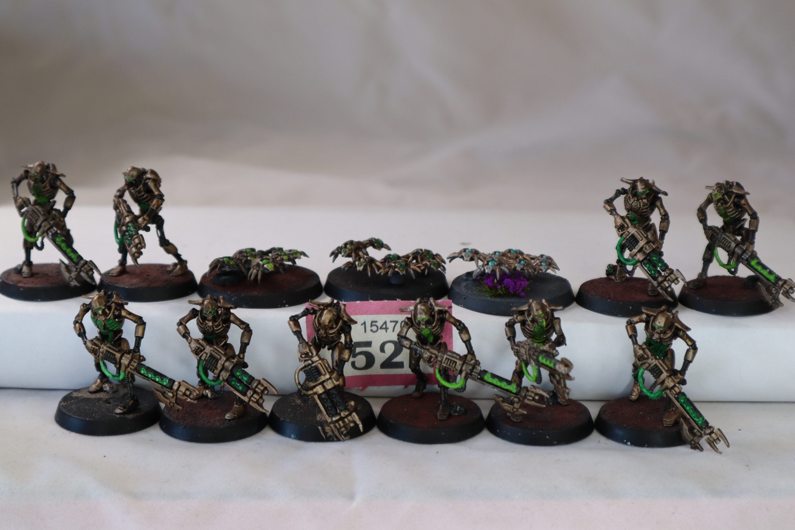 Necron Squad With Scarabs
