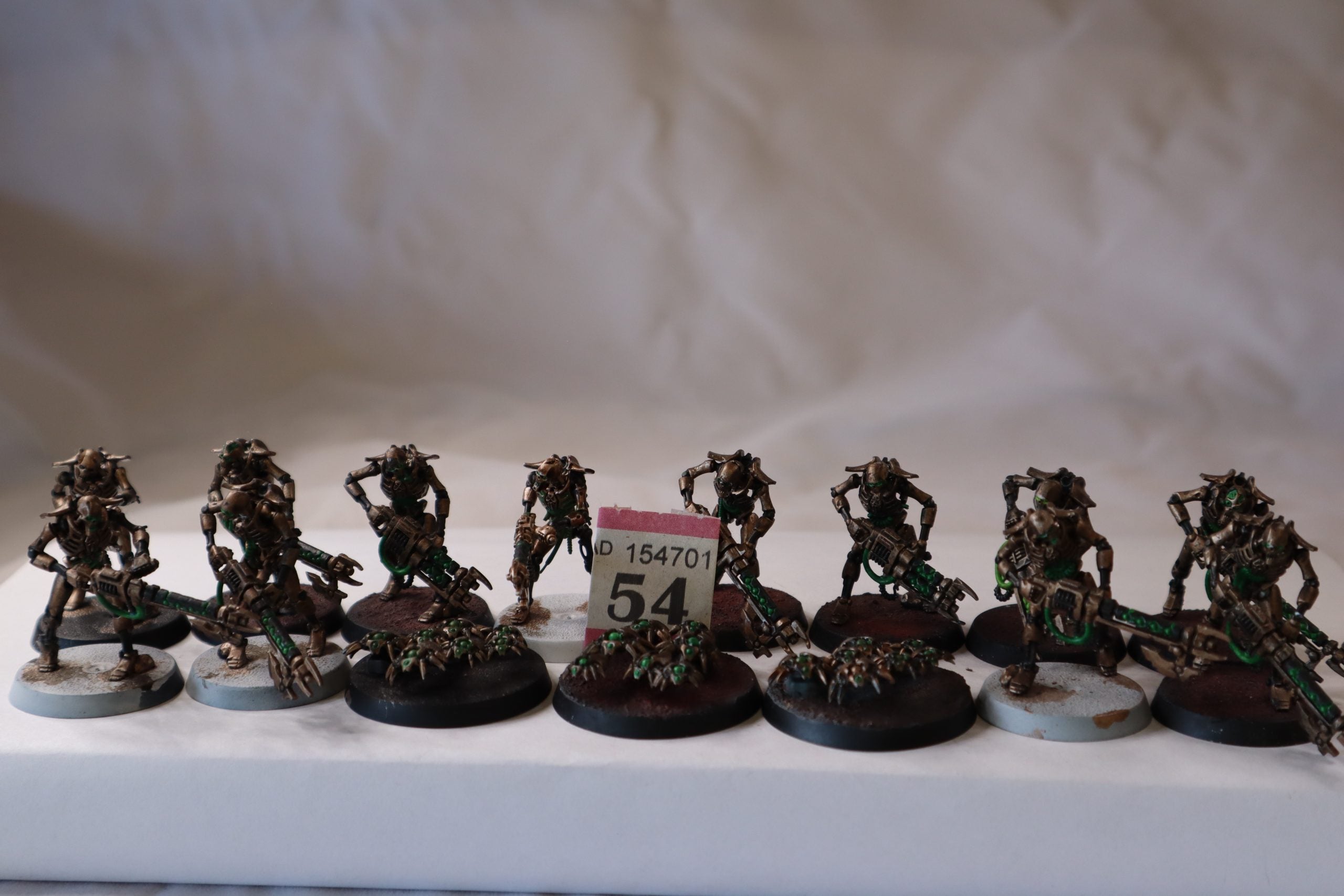 Necron Squad With Scarabs
