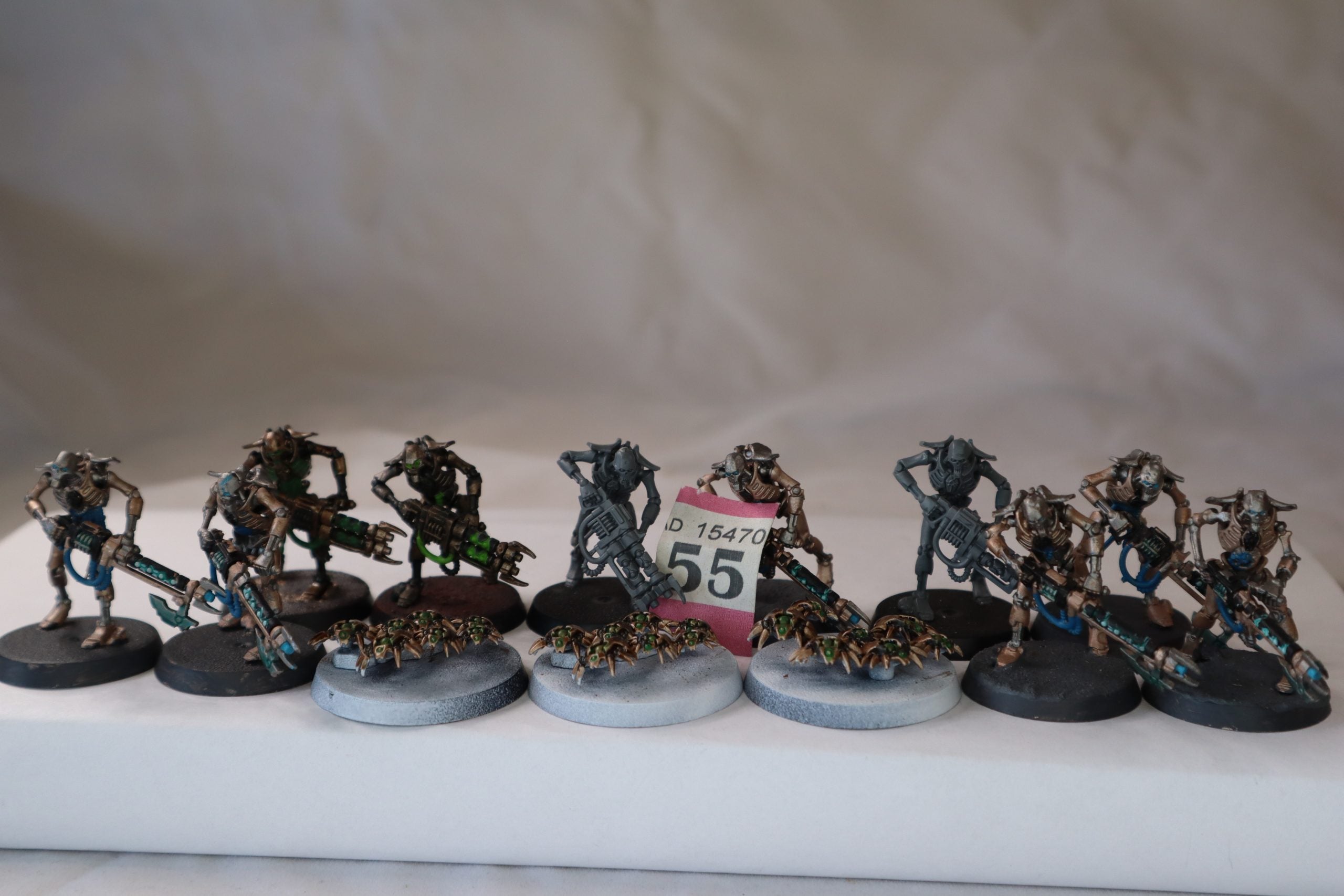 Necron Squad With Scarabs