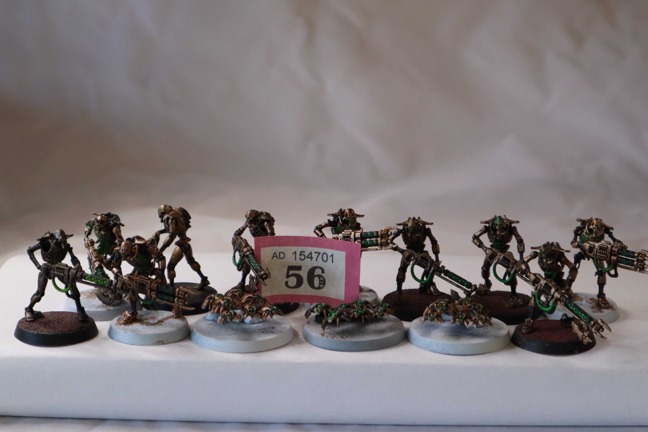 Necron Squad With Scarabs